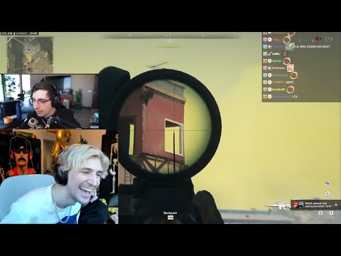 xQc Reacts to Shroud Makes Player Fight For His Life