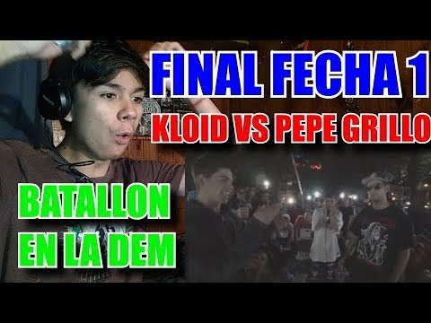 KLOID vs. PEPE GRILLO: FINAL - DEM Fecha I 2019 | Reacción