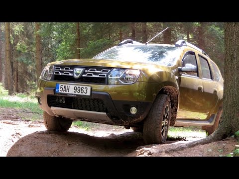 Dacia Duster 2016 Off road Driving footage 4x4