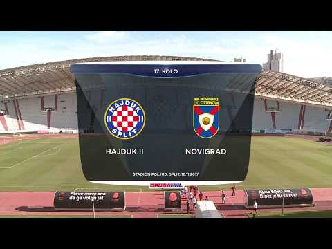 SAŽETAK: HAJDUK II vs NOVIGRAD 5:1 (17. kolo, Druga HNL 17/18)