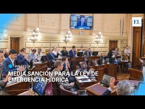 El Senado de Santa Fe dio media sanción al proyecto de Ley de Emergencia Hídrica