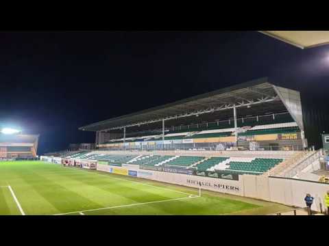 Plymouth Argyle grandstand development from the Devonport end