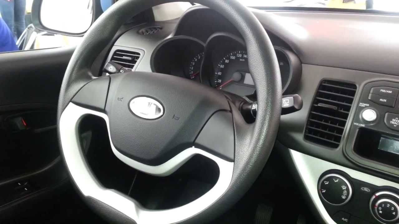 Interior Kia Picanto Ion 2014 video versión Colombia