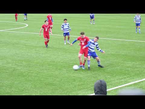 Oliveo 1 - Hillegersberg 1 tweede klasse D voetbal competitie