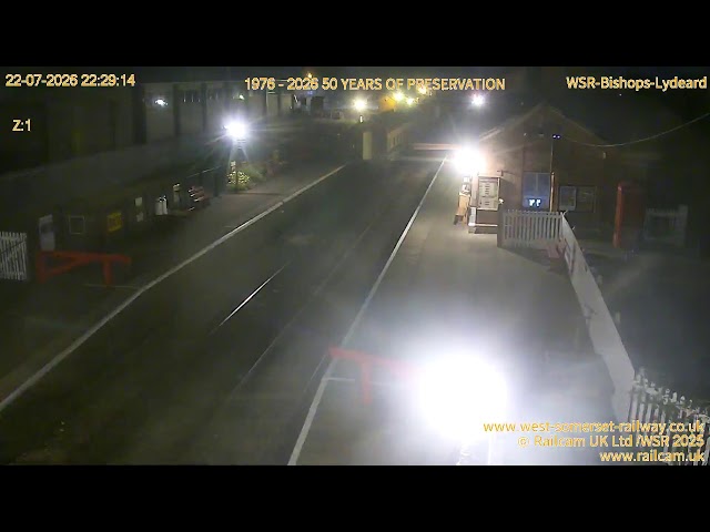 ウェスト・サマセット鉄道 ビショップス・リデアード駅（イギリス最長の保存蒸気鉄道ウェスト・サマセット鉄道の東端ターミナル駅）