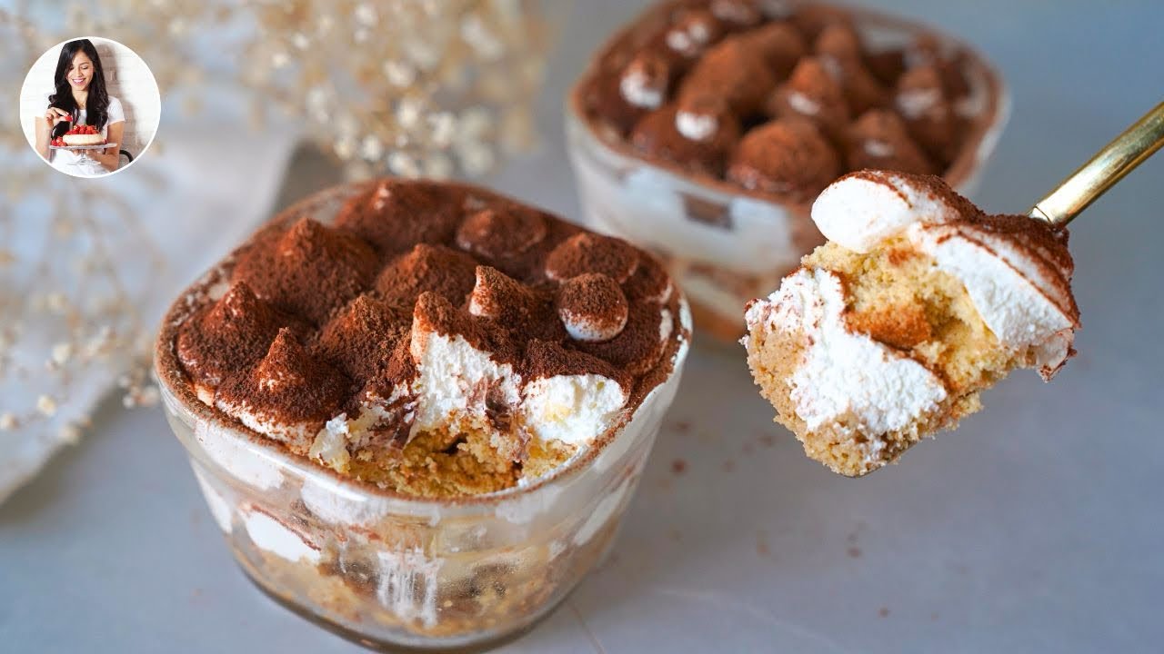 Delicioso Postre de Café Sin Azúcar, Alto en Proteínas!! | TIRAMISÚ | Auxy