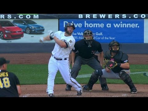 PIT@MIL: Peterson plates two with double in 8th