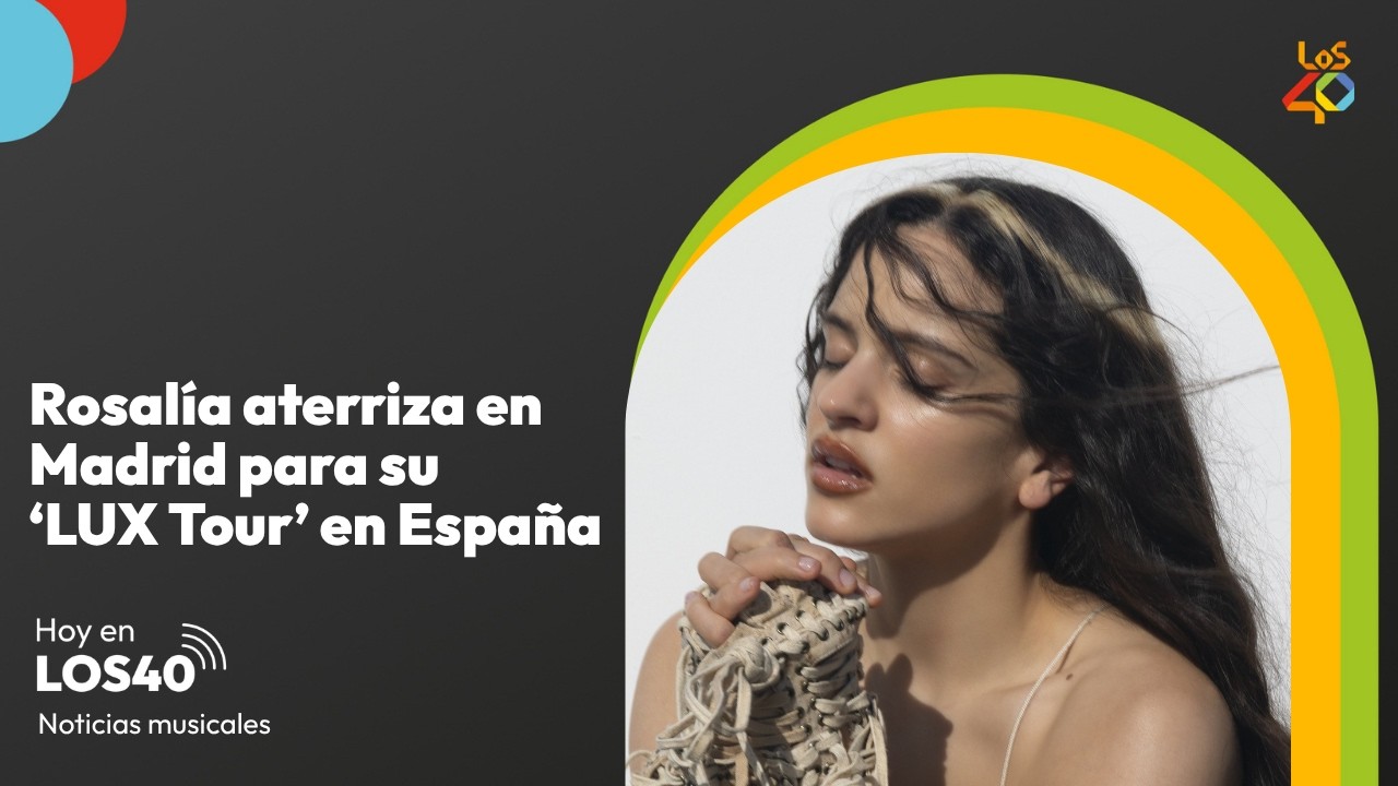 Rosalía aterriza en Madrid para su primer concierto de LUX Tour en España - Noticias del 30 de marzo