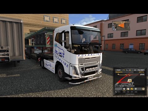 Euro Truck Simulator 2: Episode 147 Damaged Trailer to Ostrava (CZ)