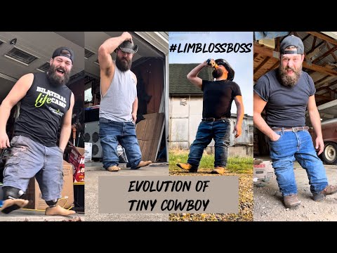 Legless man turns into tiny cowboy and it’s hilarious 