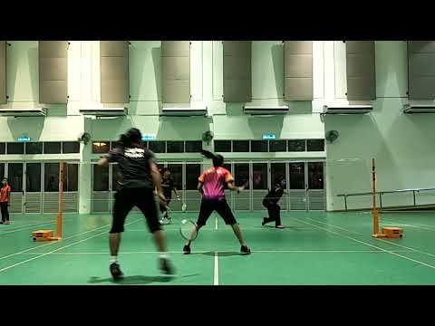 Badminton MuhibbahTeam Mixed Double Sparring - Sannatasha / Sufyuddin Vs Azlinda / Umar