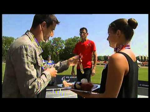 Athletics - men's 10000m T12 Medal Ceremony - 2013 IPC Athletics World Championships, Lyon
