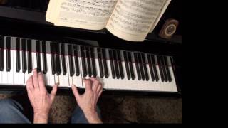 Joy Spring - a jazz piano tutorial on open voicings and relaxation JPC 128