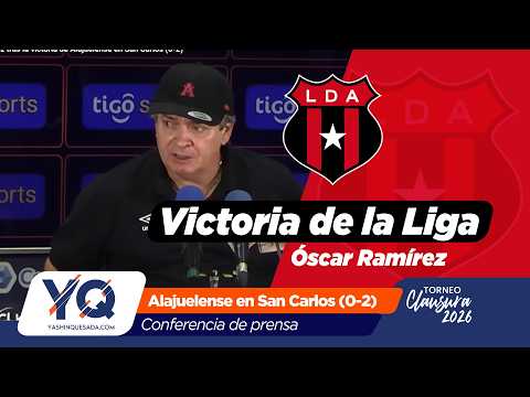 Machillo Ramírez explica el momento de Alajuelense tras ganar en San Carlos
