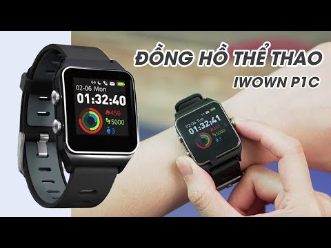 IWOWN P1C l Đồng hồ thể thao thông minh hỗ trợ GPS !!