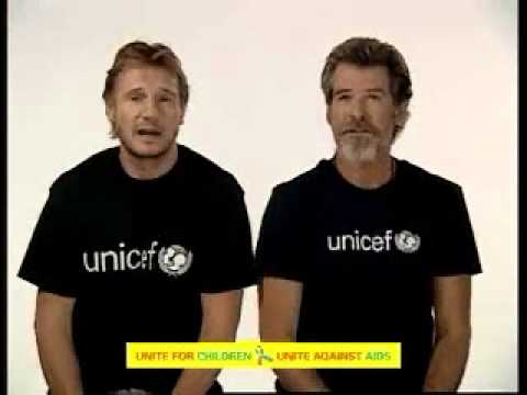 Unicef: Pierce Brosnan & Liam Neeson (2006)