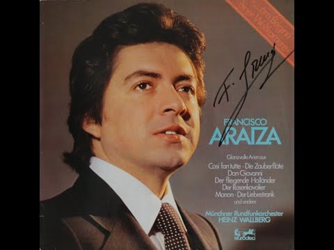 Francisco Araiza, tenor - Primer álbum de arias en estudio (1978)