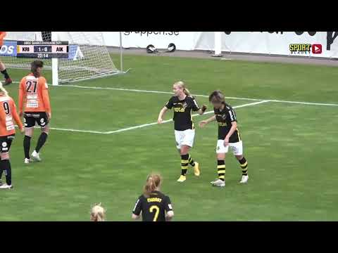 Höjdpunkter: Kristianstads DFF – AIK 1–1 | 2021-05-23