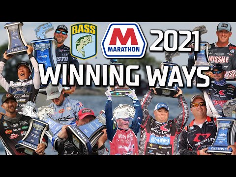 2021 Bassmaster Winner Circle! (10 tournament winners)