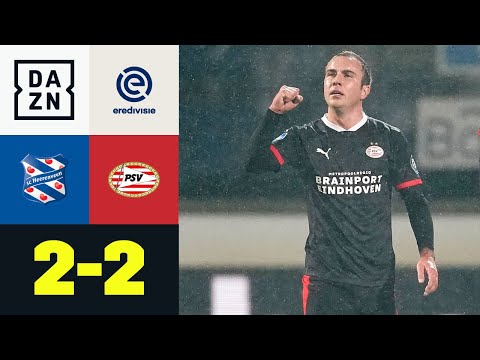 Mario Götze trifft erneut bei VARnsinn: Heerenveen - PSV 2:2 | Eredivisie | DAZN Highlights