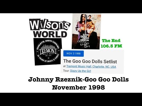 Johnny Rzeznik interview November 1998 @googoodolls