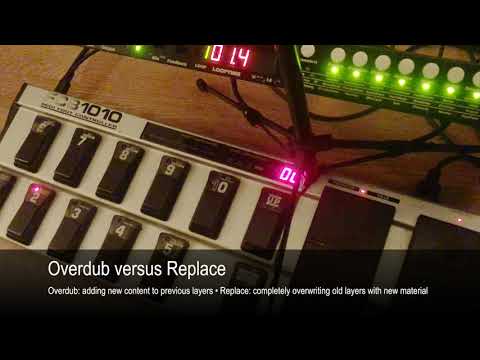 Rhythmic Use of Replace in Live Looping