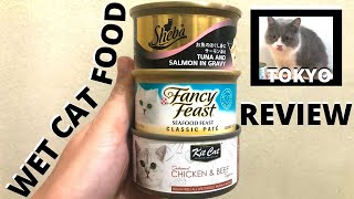 Wet Cat Food Review #01 : Sheba VS Kit Cat VS Fancy Feast | 