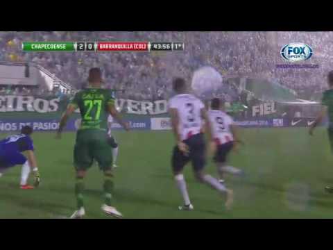Gols de Chapecoense 3 x 0 Junior Barranquilla pela Copa Sul Americana
