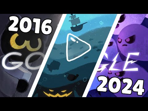 Magic Cat Academy 1, 2, 3 | Google Doodle Halloween 2016 - 2024