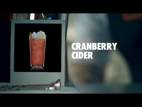 CRANBERRY CIDER DRINK RECIPE - HOW TO MIX