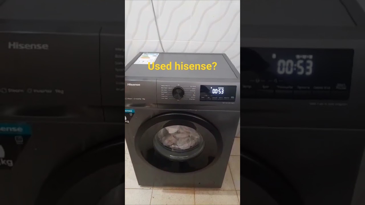 Have you ever used a Hisense washer? What is your take #shortsyoutube