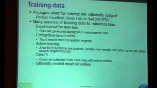 Yahoo! Summer School 2013 - Session by Yi Chang, Yahoo! Labs on Machine Learning for IR