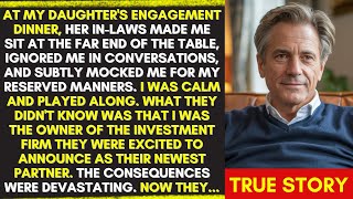 MY IN-LAWS MOCKED ME AT DINNER, THEN REALIZED THEIR MISTAKE ALMOST IMMEDIATELY BUT...