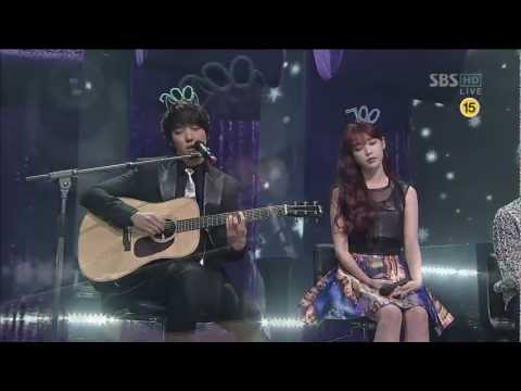 정용화&아이유&이기광 [겨울아이(Winter Child)] @SBS Inkigayo 인기가요 20121209