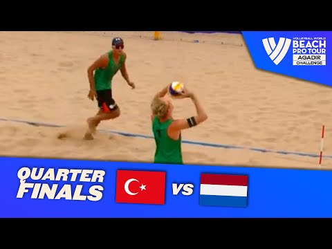 Mermer/Urlu vs. Immers/Boermans - Quarter Final Highlights Agadir 2022 #BeachProTour