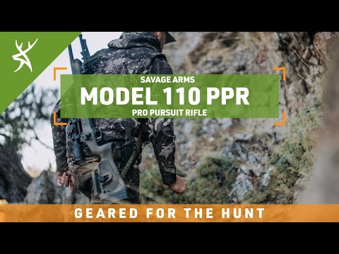 ALL-NEW Savage Model 110 Pro Pursuit Rifle (PPR)