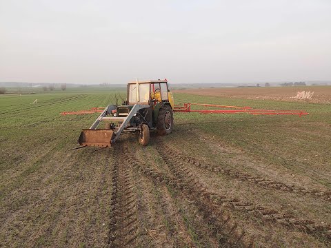 Oprysk na chwasty w zbożach ozimych || Sprzedałem pług || Ursus C-330 + Pilmet 412