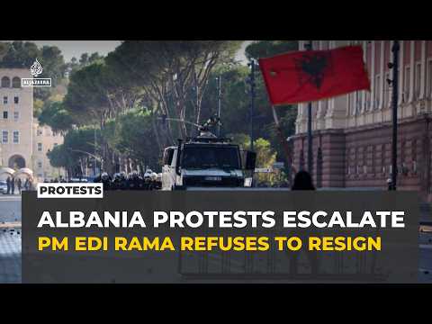 Albania's PM refuses to resign as violent protests enter sixth day in Tirana