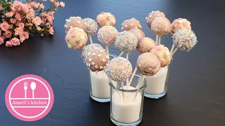 Kuchen am Stiel, leckere Cake Pops mit Silikonform backen, schnell & einfach