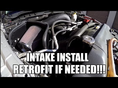 K&N Cold Air Intake Modification and Install - 2013+ RAM 1500 HEMI 5.7L