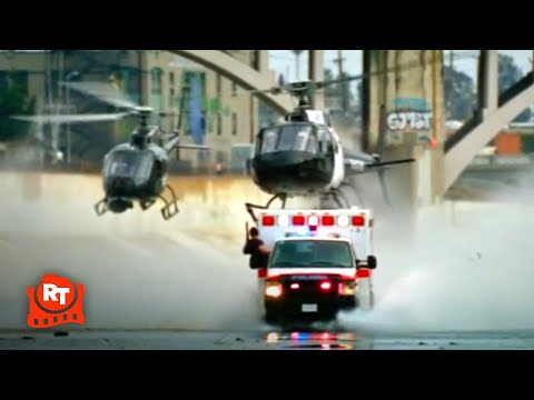 Ambulance (2022) - Helicopter Chase Scene | Movieclips