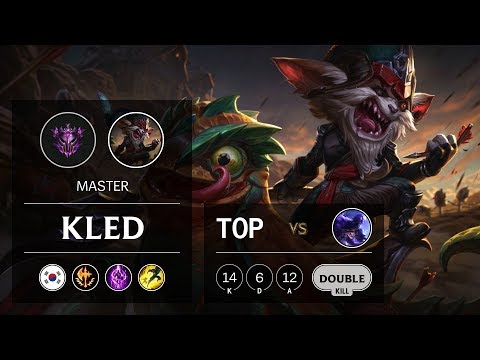 Kled Top vs Ryze - KR Master Patch 9.23