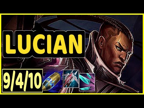 LUCIAN VS MISS FORTUNE - 9/4/10 KDA ADC GAMEPLAY