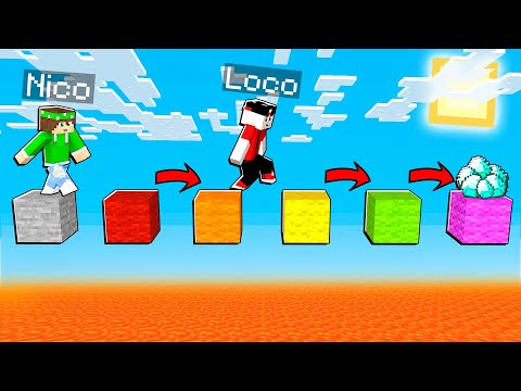 HO SFIDATO LOCO NEL PARKOUR PIÙ BELLO DI MINECRAFT!