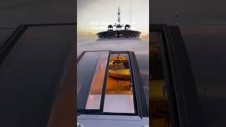 Would you sip wine on this $20 Million Super Yacht in the Maldives? 🍷