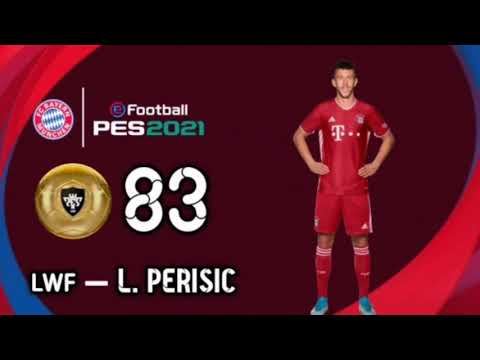 PES 2021 FC BAYERN MUNICH PLAYERS OFFICIAL RATING CONFIRMED BY KONAMI  | PES 2020 |