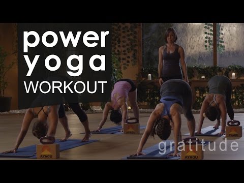 Full Body Power Yoga Workout  🙏  Gratitude Video