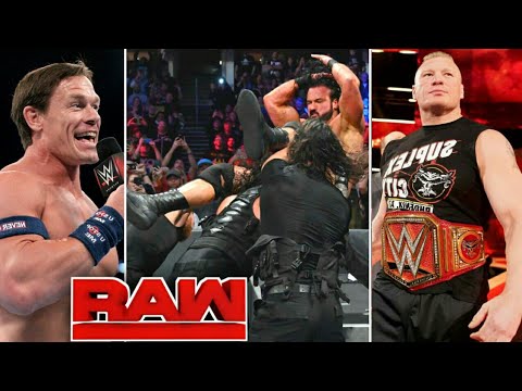 WWE Monday Night Raw 18/3/2019 highlights | wwe raw 18 March 2019 highlights | raw live today