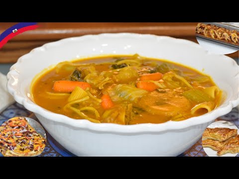 🇭🇹 SOUP JOUMOU | HAITIAN FREEDOM SOUP|3 EASY Appetizers IDEA|HAITIAN FOOD| HAITIAN PUMKIN SOUP #food