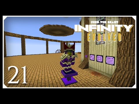 Minecraft Hypermine FTB: Infinity Evolved | Ultimate Solar Panel & Dimlet Research  | E21